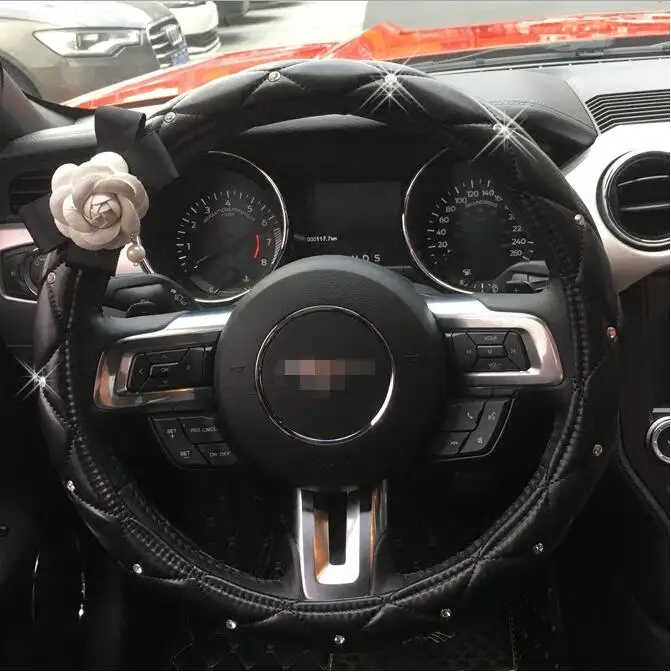 Fleur Blanche avec Strass