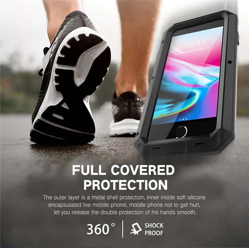 Coque iPhone Protection 7 8 10 11 12 13 14 15 Pro Max Plus X XR XS SE Antichoc – Image 5