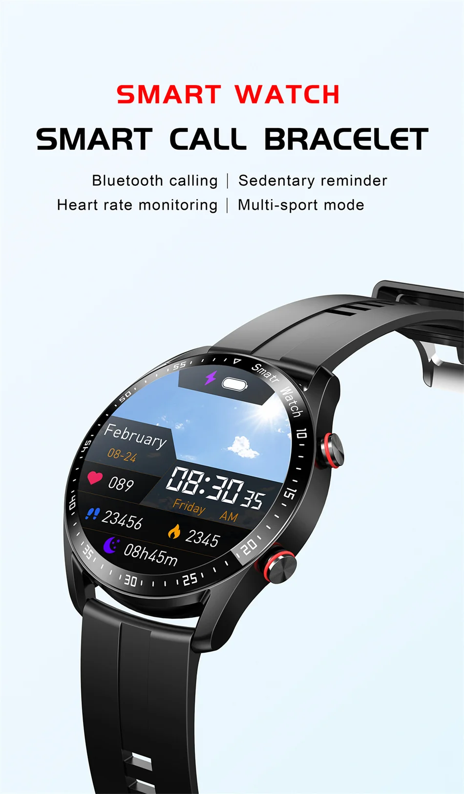 Montre intelligente d'appel Bluetooth pour homme, écran HD 2024x360, fréquence cardiaque, suivi de la condition physique, ECG + PPG, montres intelligentes professionnelles pour Huawei, nouveau, 360 Montre intelligente d'appel Bluetooth pour homme, écran HD 2024x360, fréquence cardiaque, suivi de la condition physique, ECG + PPG, montres intelligentes professionnelles pour Huawei, nouveau, 360
