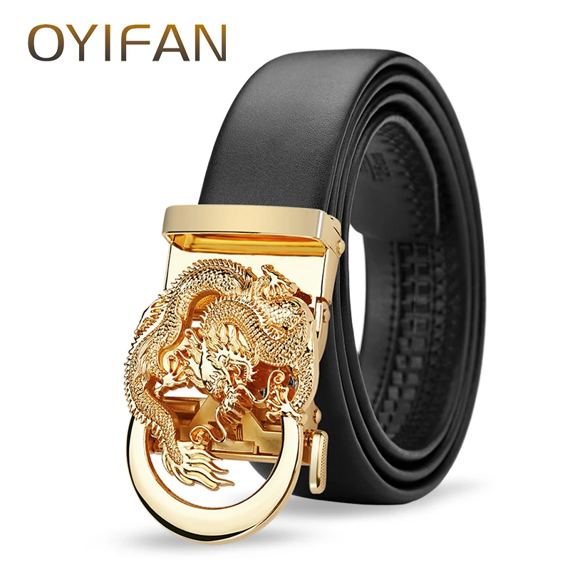 OYIFAN – ceinture en cuir véritable pour hommes, ceintures automatiques, ceintures à cliquet réglables, ceinture d\'affaires pour hommes OYIFAN – ceinture en cuir véritable pour hommes, ceintures automatiques, ceintures à cliquet réglables, ceinture d\'affaires pour hommes
