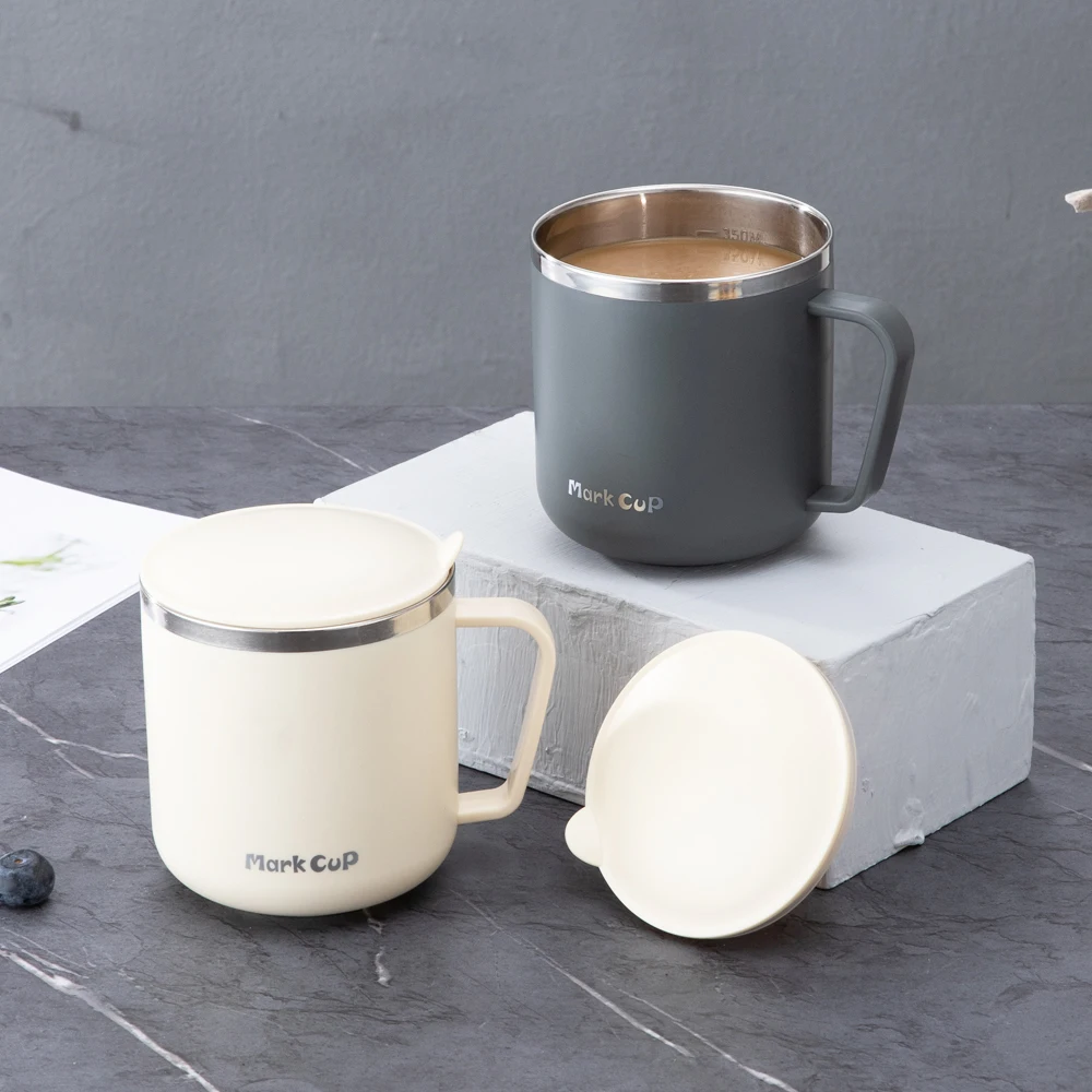 Mug Tasse Isotherme Thermos Anti Chute Brulure 40cl Couvercle Acier Inoxydable – Image 6