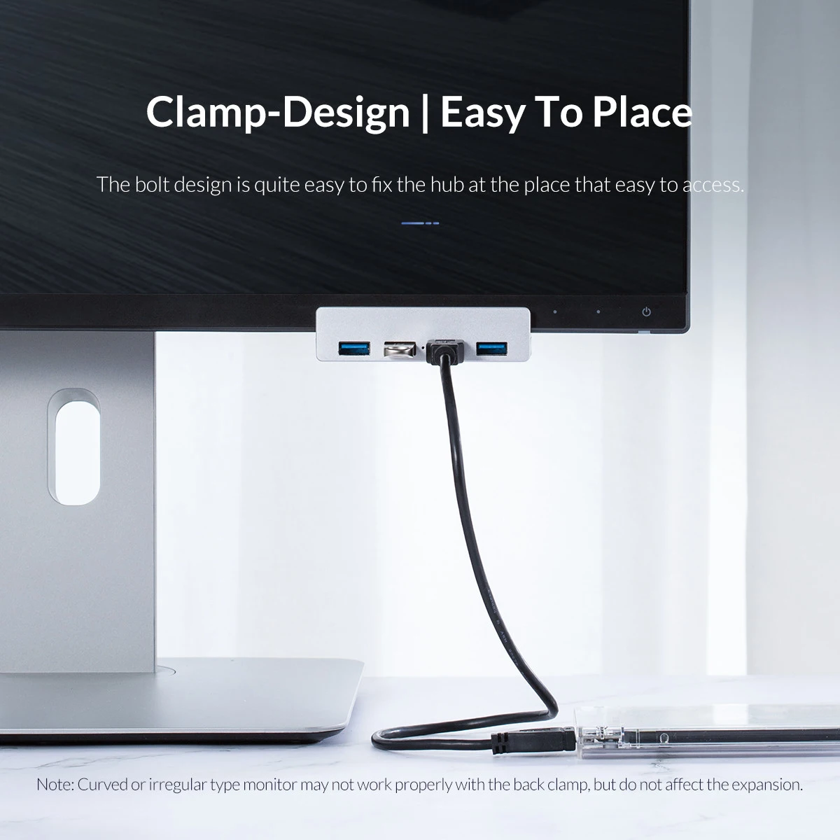 MZX Clip aluminium USB HUB 3.0 Station d'accueil 3 0 multi-hub séparateur adaptateur A C Extension concentrateur ordinateur de bureau USB Hub Dock