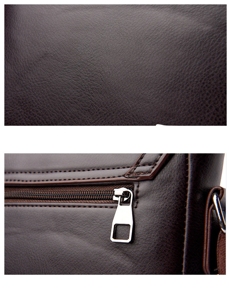 Marque de luxe hommes sacs à bandoulière en cuir étanche sac à main d\'affaires fourre-tout de voyage bandoulière sac de messager Pack pour homme Marque de luxe hommes sacs à bandoulière en cuir étanche sac à main d\'affaires fourre-tout de voyage bandoulière sac de messager Pack pour homme