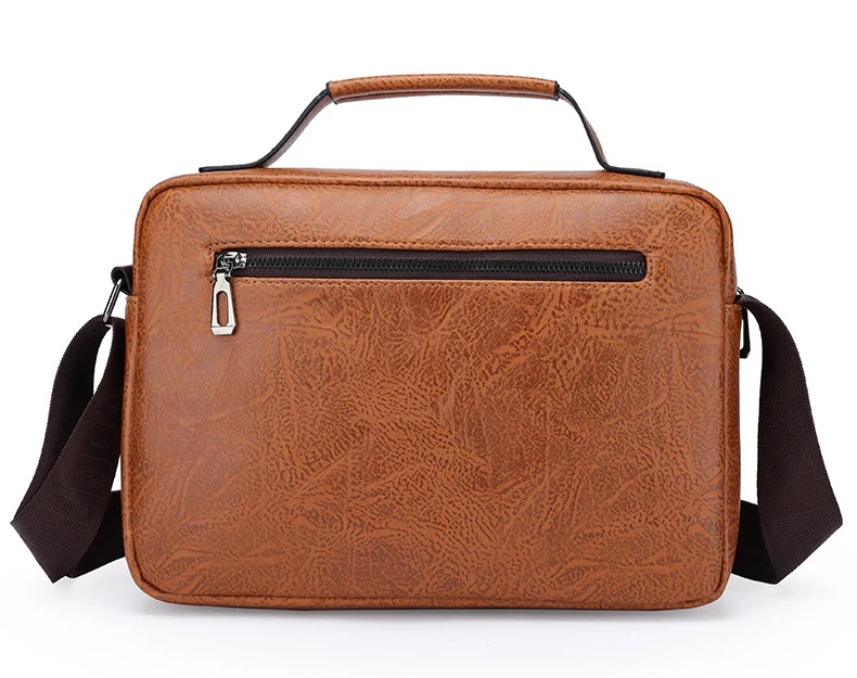 Sacs de messager de marque kangourou de luxe hommes en cuir sac à bandoulière décontracté pour hommes marron noir sac à bandoulière d\'affaires sac à main masculin Sacs de messager de marque kangourou de luxe hommes en cuir sac à bandoulière décontracté pour hommes marron noir sac à bandoulière d\'affaires sac à main masculin