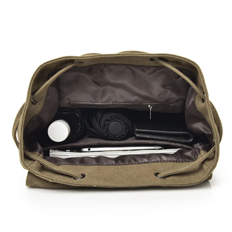 Nouveau haute qualité toile hommes sac à dos grand sac d\'école à bandoulière sac à dos pour garçons voyage mode Camping sacs mode sacs simples