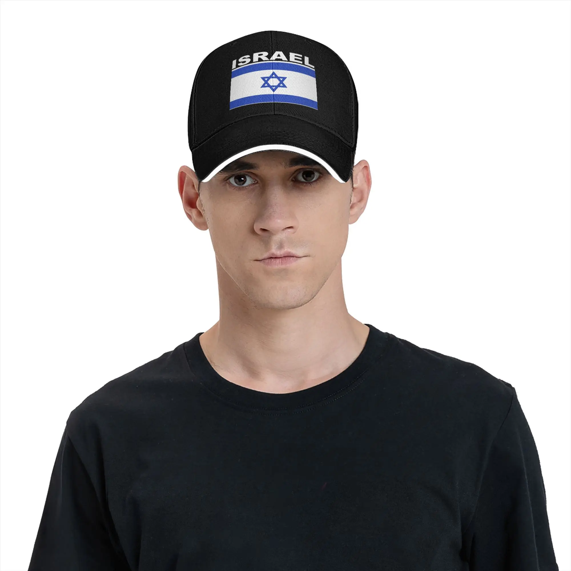 Casquette Homme Drapeau Israël Unisexe Femme Réglable 55/59cm Baseball Sport – Image 6
