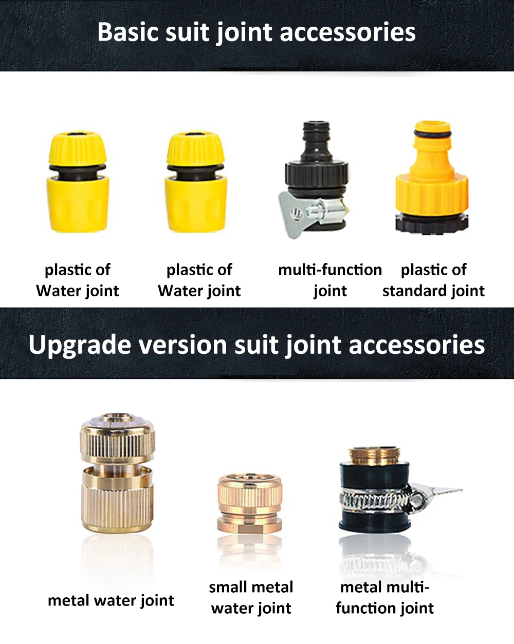 Pistolet à eau de lavage de voiture à haute pression, outils de lavage de voiture domestique, buse en métal, pistolet à eau de lavage de voiture, sans tuyaux d\'eau