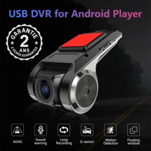Caméra Embarquée Dashcam Voiture HD 720P USB Tableau de Bord Vision Nocturne 720