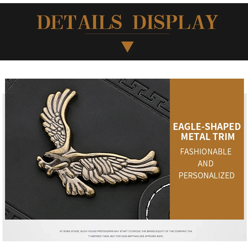 Portefeuille homme court portefeuille jeunesse mode personnalité Pu cuir carte de crédit porte-carte d\'identité portefeuille pliant portefeuille