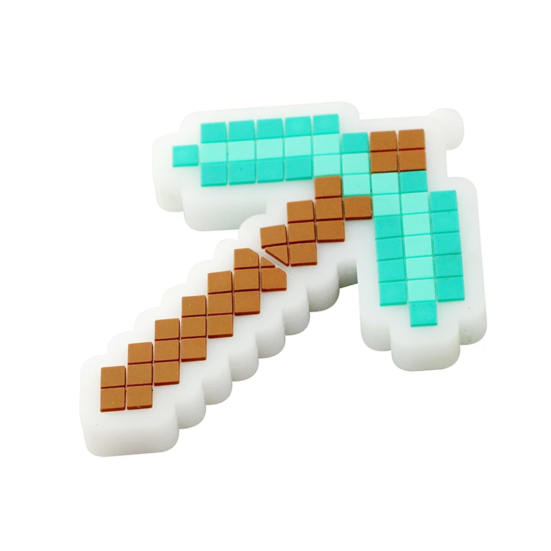 Clé USB Pioche Epée genre Jeu Minecraft Cube Cubique 4 8 16 32 64 128 256 512 Go – Image 4