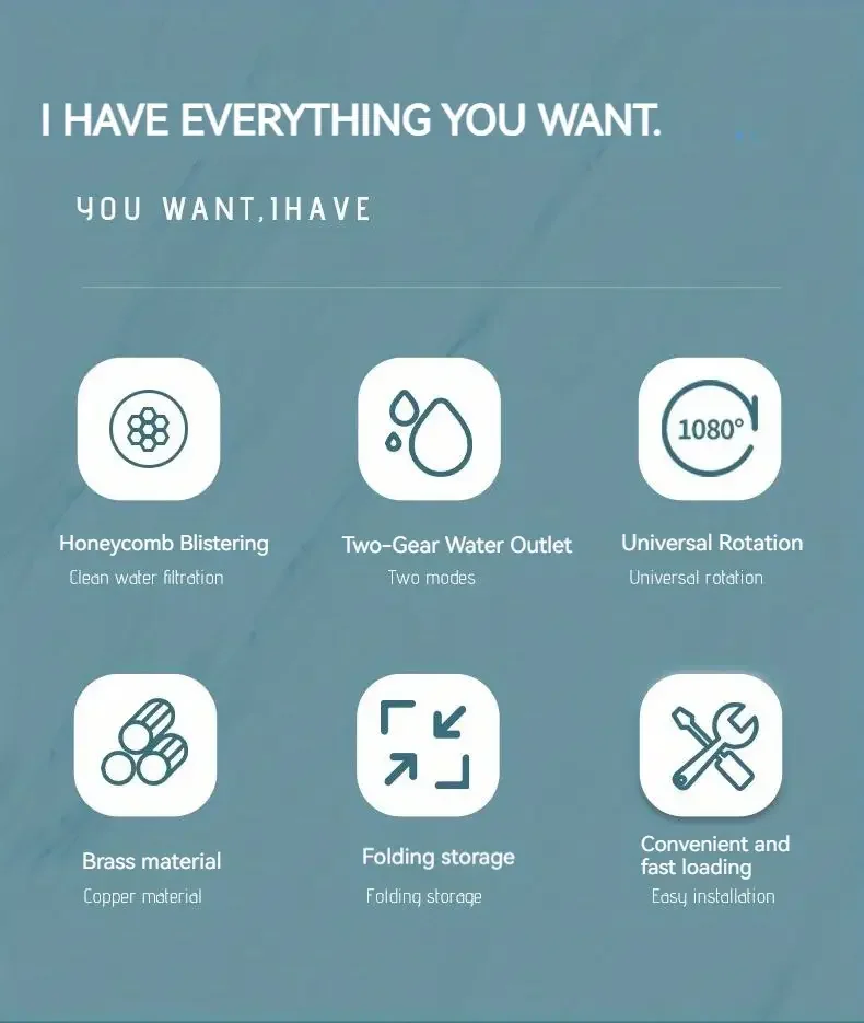 1 pièce 1080 ° Extension de robinet pivotante en acier inoxydable, universel, résistant aux éclaboussures, double Mode de pulvérisation, accessoires d'évier de salle de bains avec adaptateur