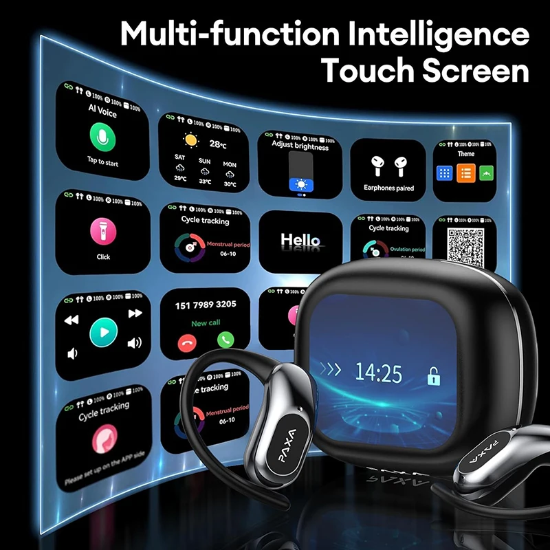Ecouteur Bluetooth Audio IA Traducteur Instantané Ecran Tactile +140 Langues AI – Image 2