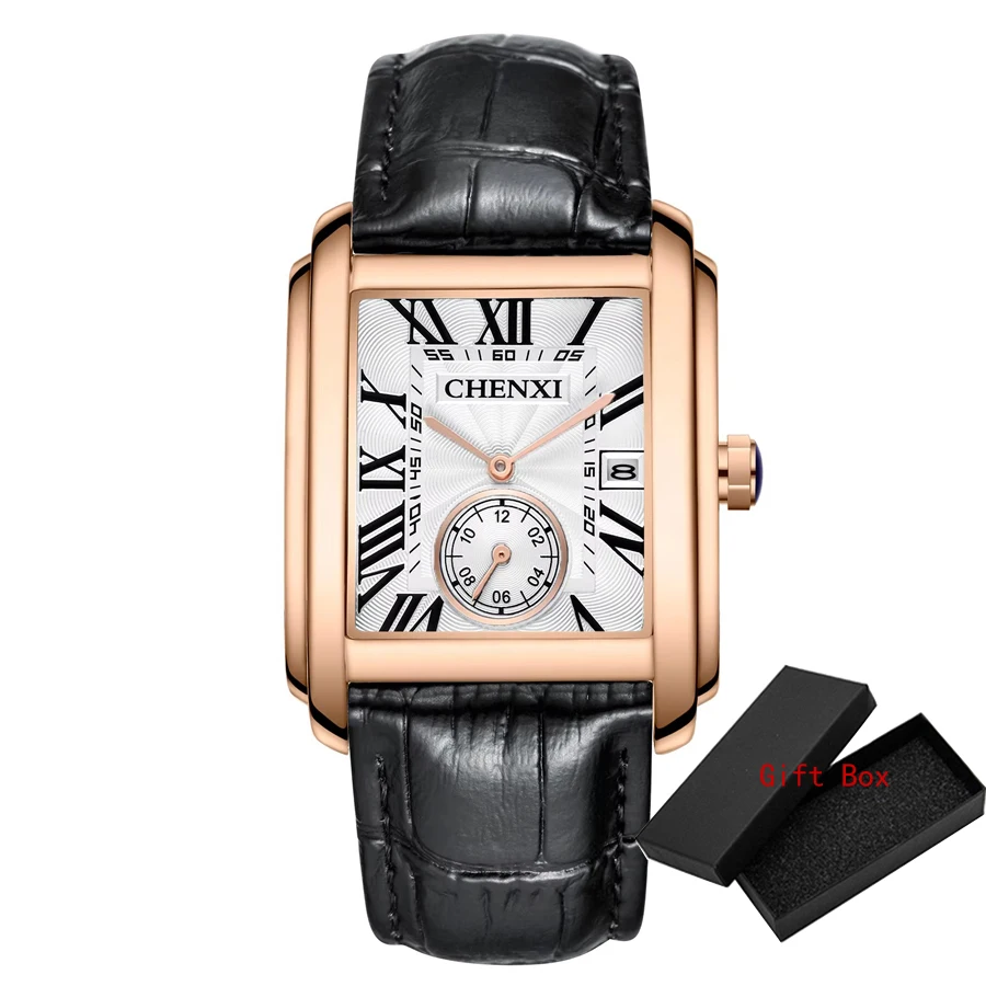 Doré Blanc Bracelet Cuir Noir