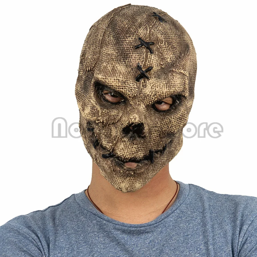 Masque d\'halloween de crâne effrayant de Style ancien rétro, couvre-chef complet de tête de squelette de Cosplay, accessoires de Costume effrayants, fête à thème de carnaval