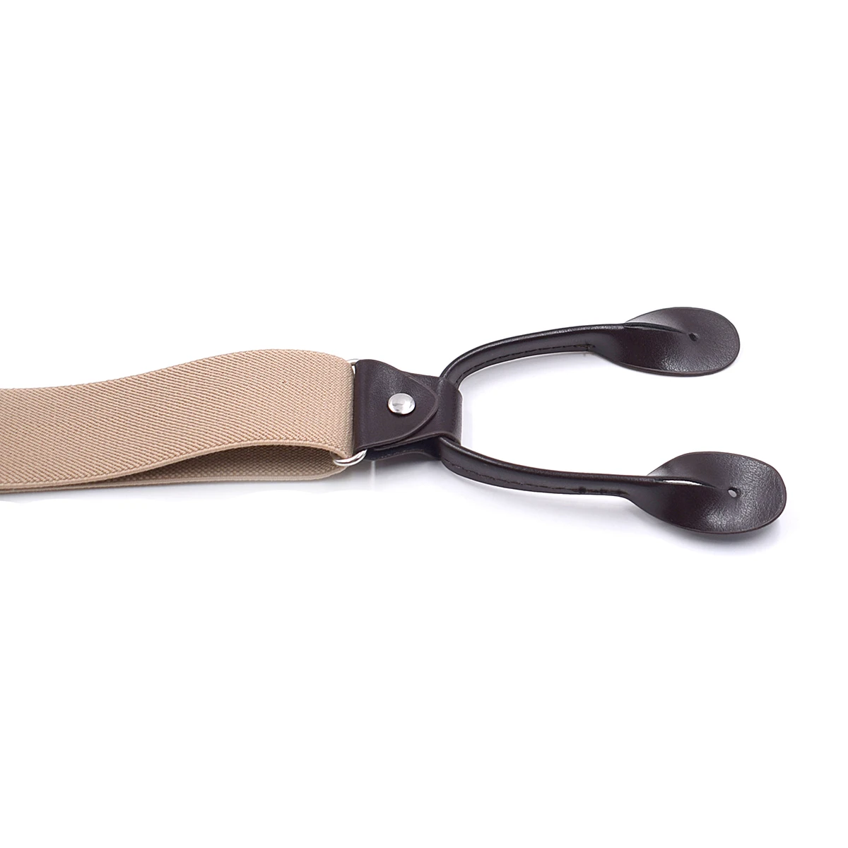 Bretelles Homme avec Boutonnière 6 Boutons Elastiques Dos en Y Pantalon Réglable – Image 4