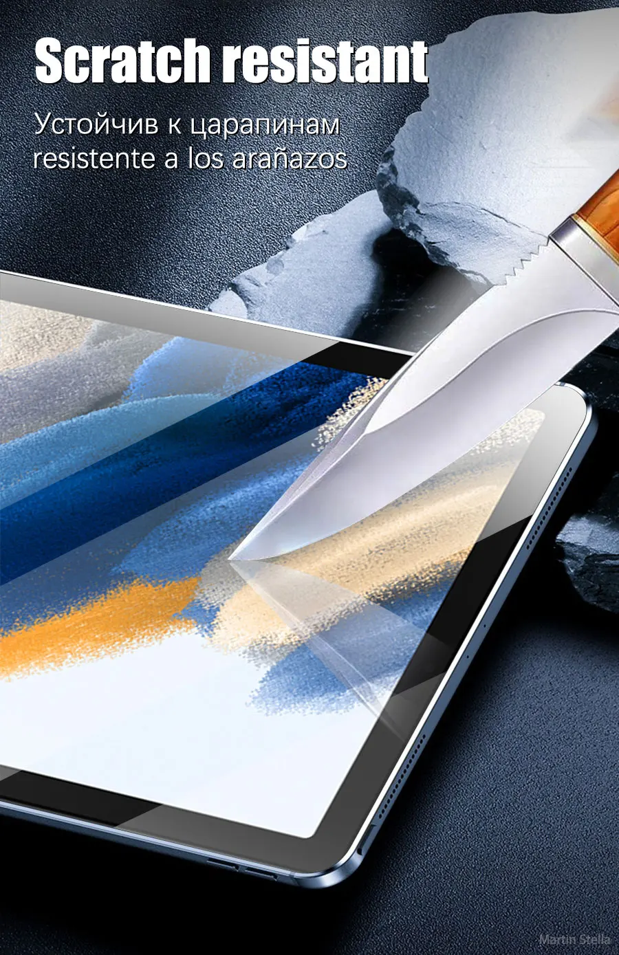 Protecteur d\'écran pour tablette Samsung Galaxy Tab S8 Ultra Plus S6 Lite S7 Fe A7 Lite A8 S9 A9, 2 pièces, accessoires