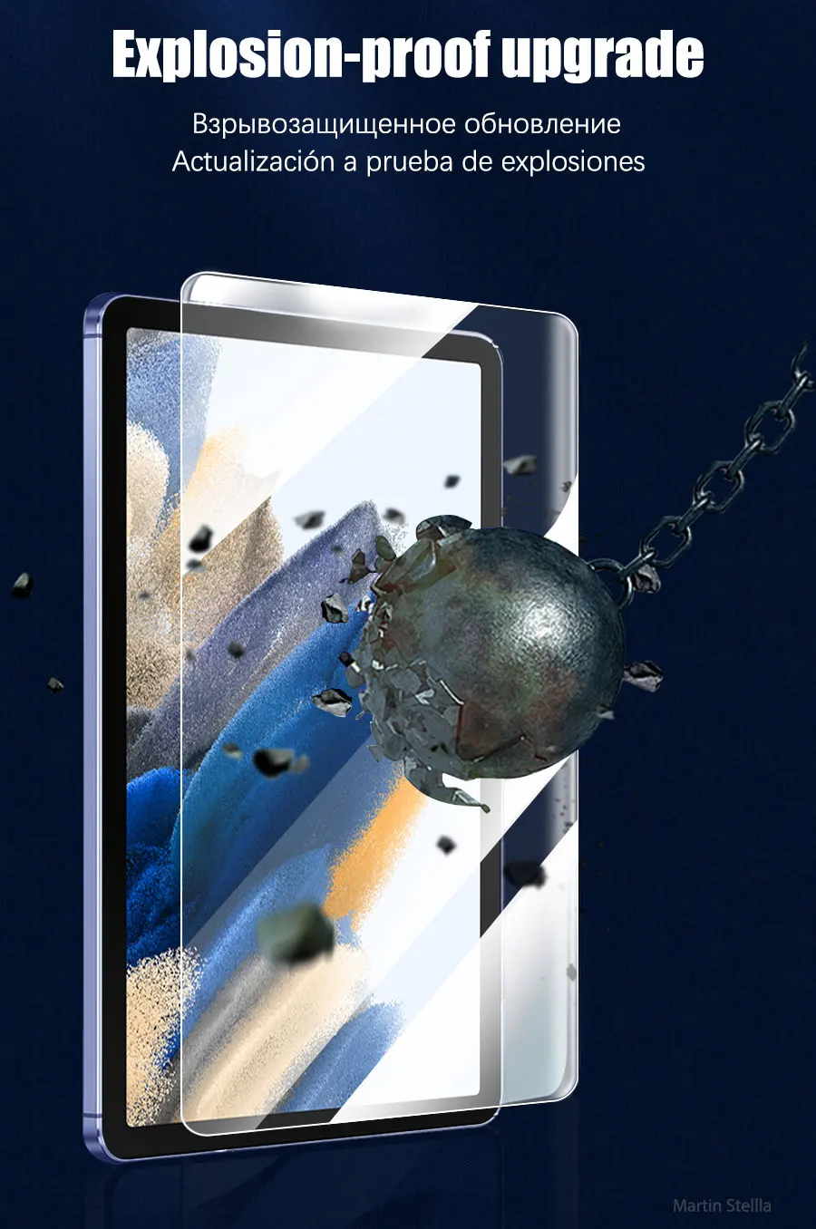 Protecteur d\'écran pour tablette Samsung Galaxy Tab S8 Ultra Plus S6 Lite S7 Fe A7 Lite A8 S9 A9, 2 pièces, accessoires