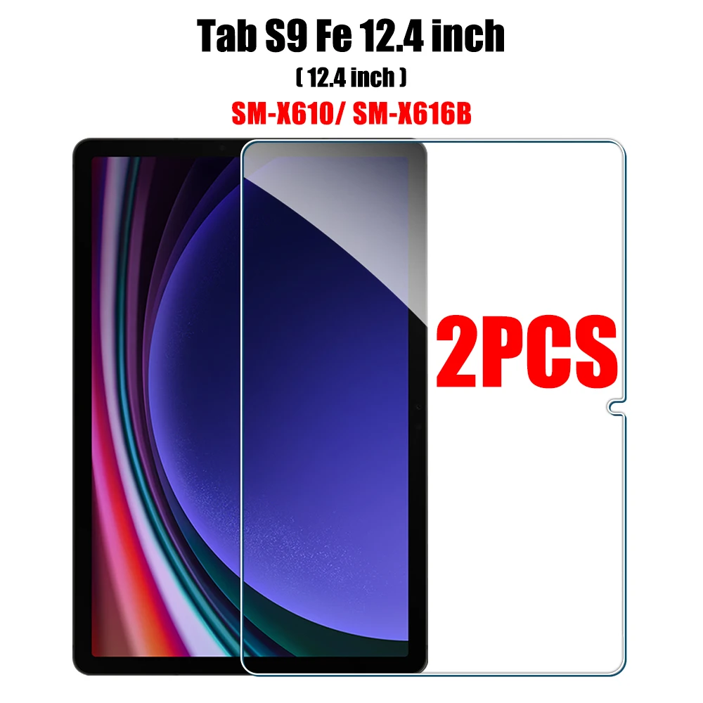 2 Pièces pour Galaxy Tab S9 Fe 12.4 Pouces