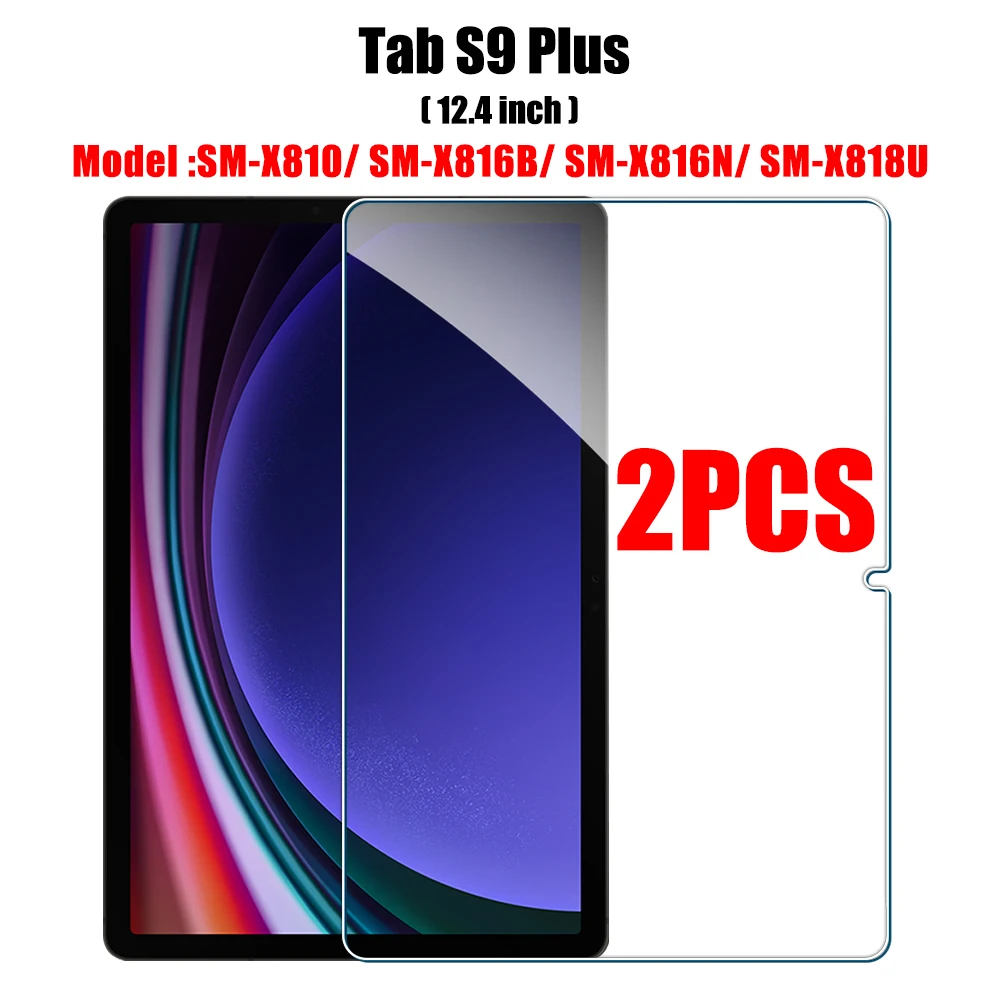 2 Pièces pour Galaxy Tab S9 Plus