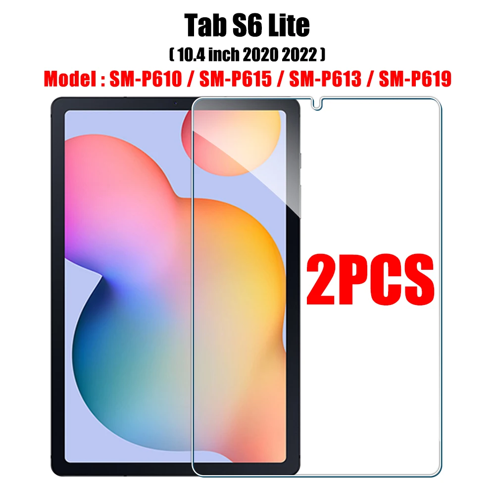 2 Pièces pour Galaxy Tab S6 Lite