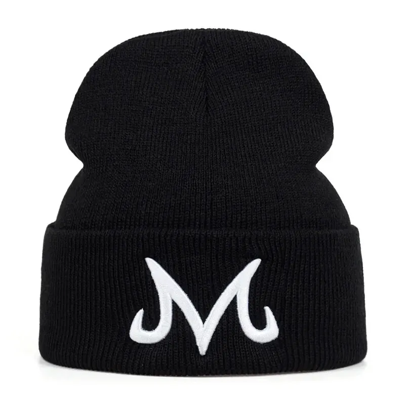 Bonnet Homme Femme Sorcier Maléfique Babidi Lettre "M" Super Sayan Majin Vegeta