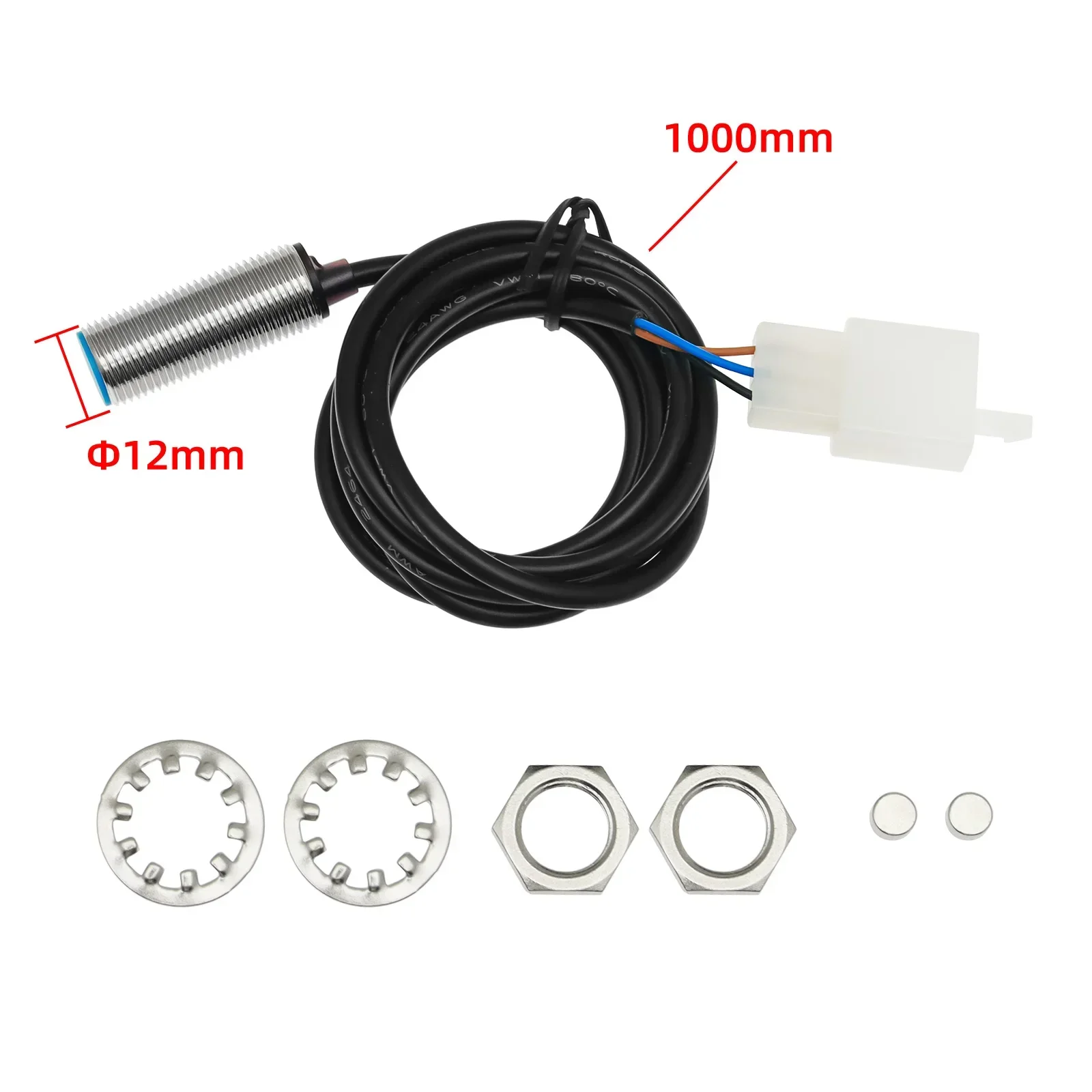 Avec clignotant indicateur moto compteur de vitesse jauge d\'huile tachymètre universel numérique odomètre compteur Instrument