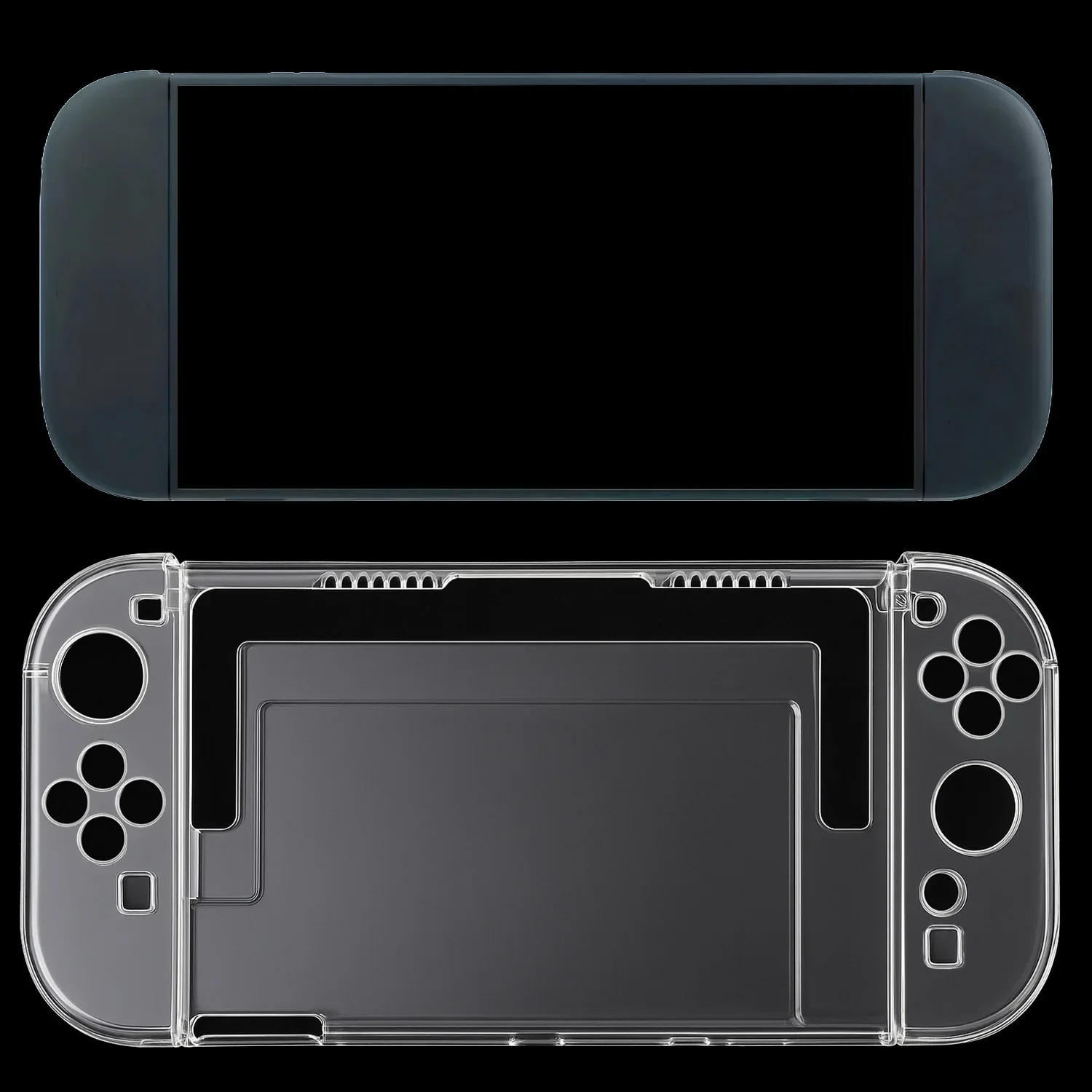 Étui de protection Transparent pour Nintendo Switch 2(2025), coque mince transparente avec verre de protection d\'écran pour accessoires Switch 2 Étui de protection Transparent pour Nintendo Switch 2(2025), coque mince transparente avec verre de protection d\'écran pour accessoires Switch 2