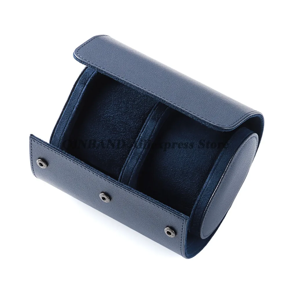 Étui de voyage pour montre, boîte en cuir PU pour montres, organisateur de rangement de montre Vintage, rangement sécurisé, organisateur d\'affichage de montre Vintage Étui de voyage pour montre, boîte en cuir PU pour montres, organisateur de rangement de montre Vintage, rangement sécurisé, organisateur d\'affichage de montre Vintage