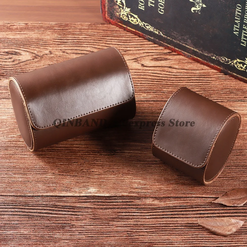 Étui de voyage pour montre, boîte en cuir PU pour montres, organisateur de rangement de montre Vintage, rangement sécurisé, organisateur d\'affichage de montre Vintage Étui de voyage pour montre, boîte en cuir PU pour montres, organisateur de rangement de montre Vintage, rangement sécurisé, organisateur d\'affichage de montre Vintage