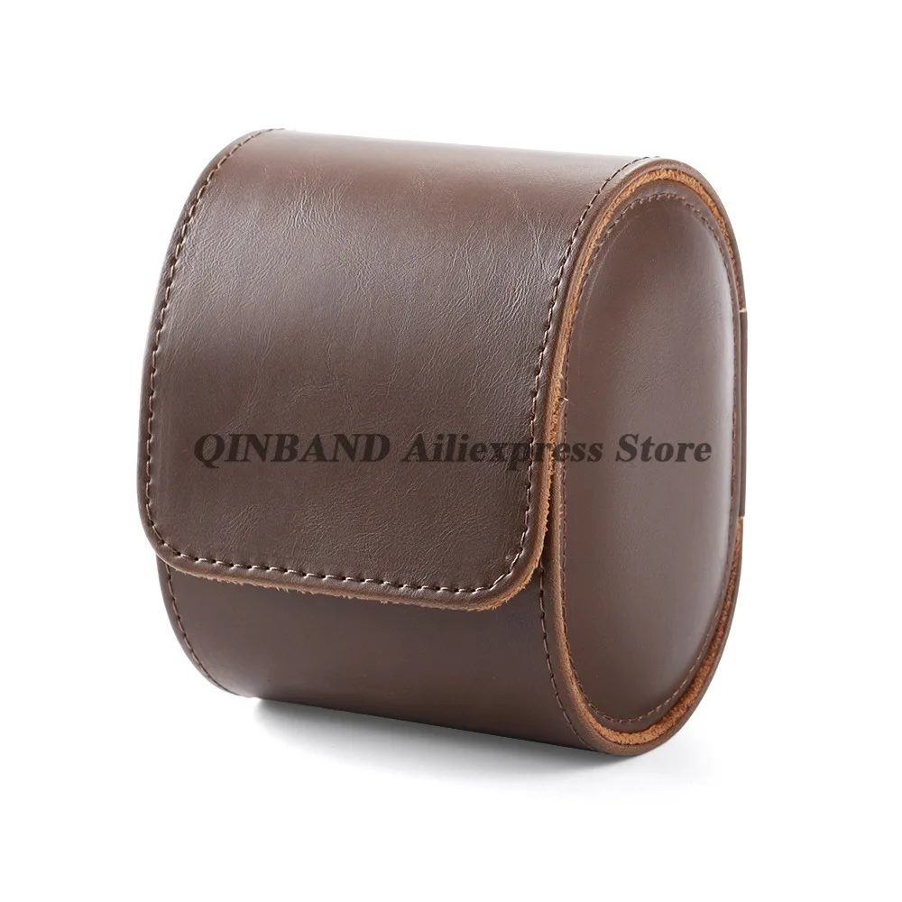 Étui de voyage pour montre, boîte en cuir PU pour montres, organisateur de rangement de montre Vintage, rangement sécurisé, organisateur d\'affichage de montre Vintage Étui de voyage pour montre, boîte en cuir PU pour montres, organisateur de rangement de montre Vintage, rangement sécurisé, organisateur d\'affichage de montre Vintage