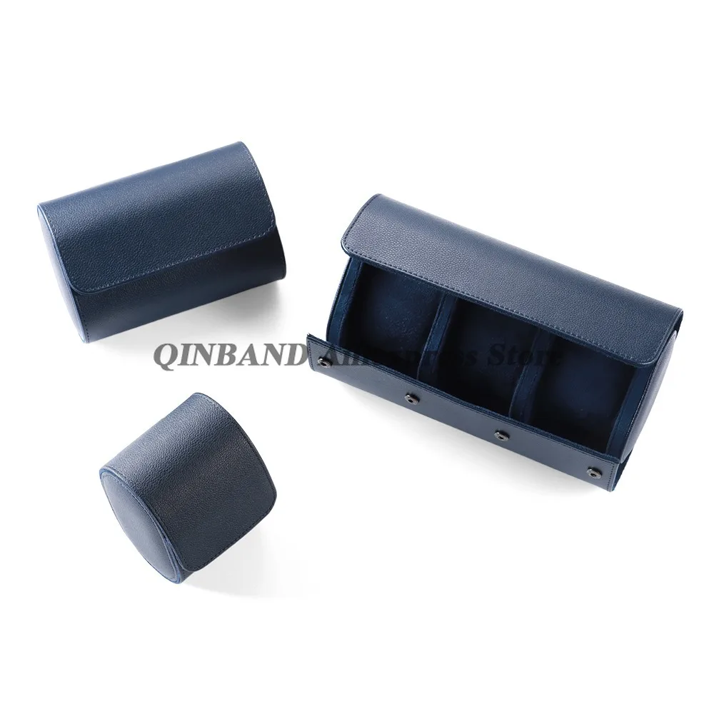 Étui de voyage pour montre, boîte en cuir PU pour montres, organisateur de rangement de montre Vintage, rangement sécurisé, organisateur d\'affichage de montre Vintage Étui de voyage pour montre, boîte en cuir PU pour montres, organisateur de rangement de montre Vintage, rangement sécurisé, organisateur d\'affichage de montre Vintage