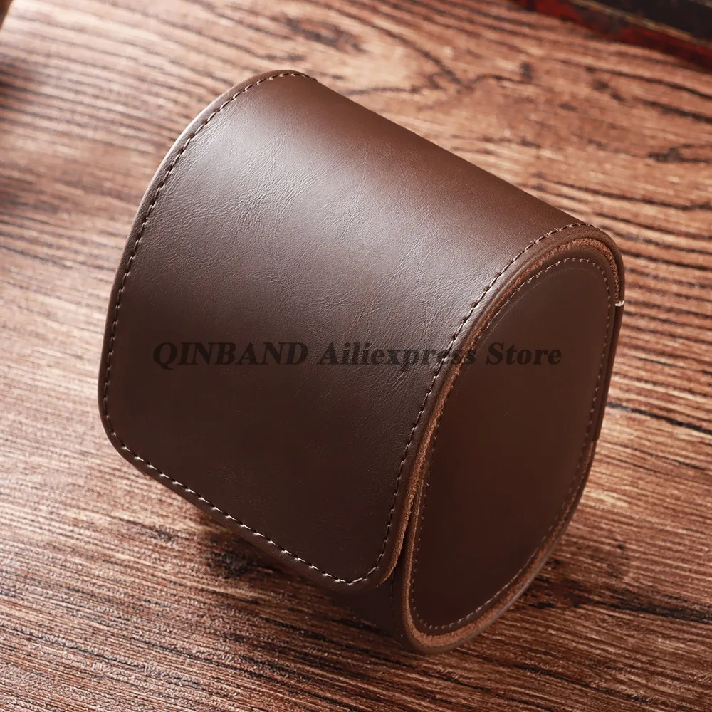 Étui de voyage pour montre, boîte en cuir PU pour montres, organisateur de rangement de montre Vintage, rangement sécurisé, organisateur d\'affichage de montre Vintage Étui de voyage pour montre, boîte en cuir PU pour montres, organisateur de rangement de montre Vintage, rangement sécurisé, organisateur d\'affichage de montre Vintage
