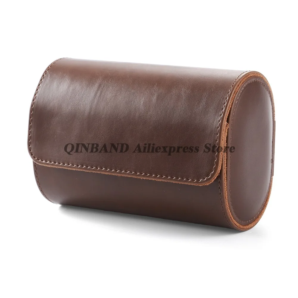 Étui de voyage pour montre, boîte en cuir PU pour montres, organisateur de rangement de montre Vintage, rangement sécurisé, organisateur d\'affichage de montre Vintage Étui de voyage pour montre, boîte en cuir PU pour montres, organisateur de rangement de montre Vintage, rangement sécurisé, organisateur d\'affichage de montre Vintage
