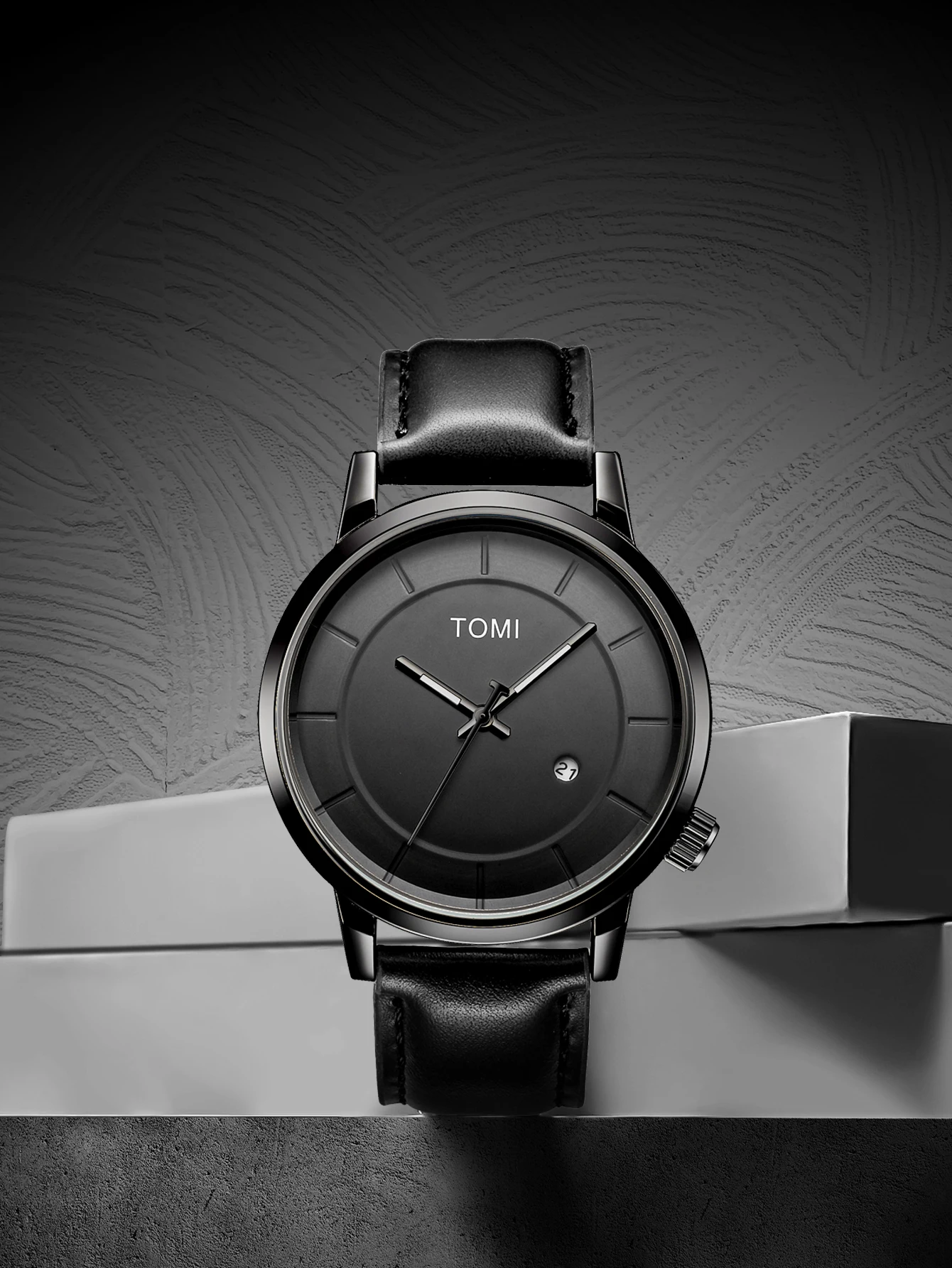 TOMI montre pour hommes de luxe mode marque originale montre à Quartz pour hommes d'affaires