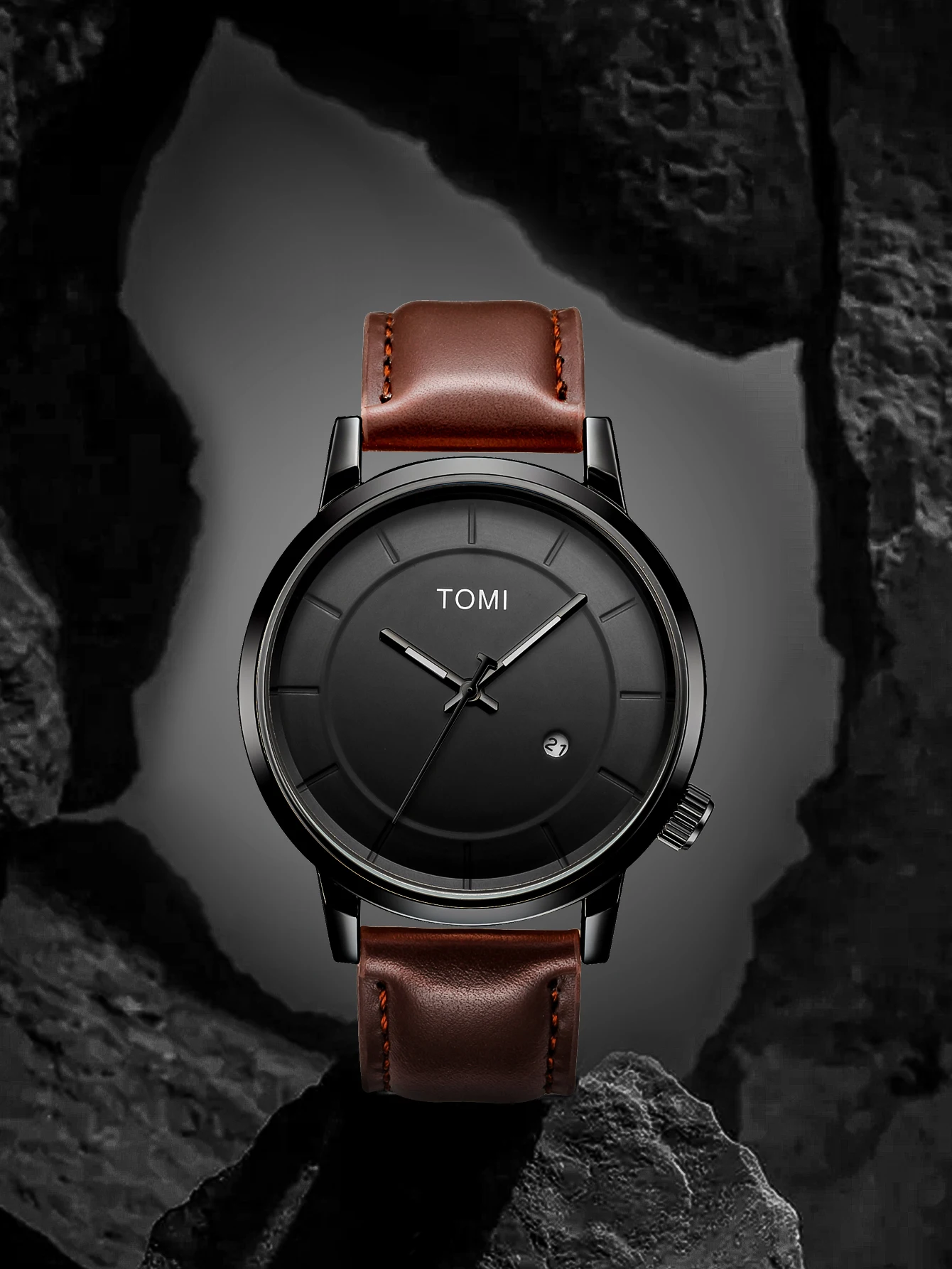 TOMI montre pour hommes de luxe mode marque originale montre à Quartz pour hommes d\'affaires