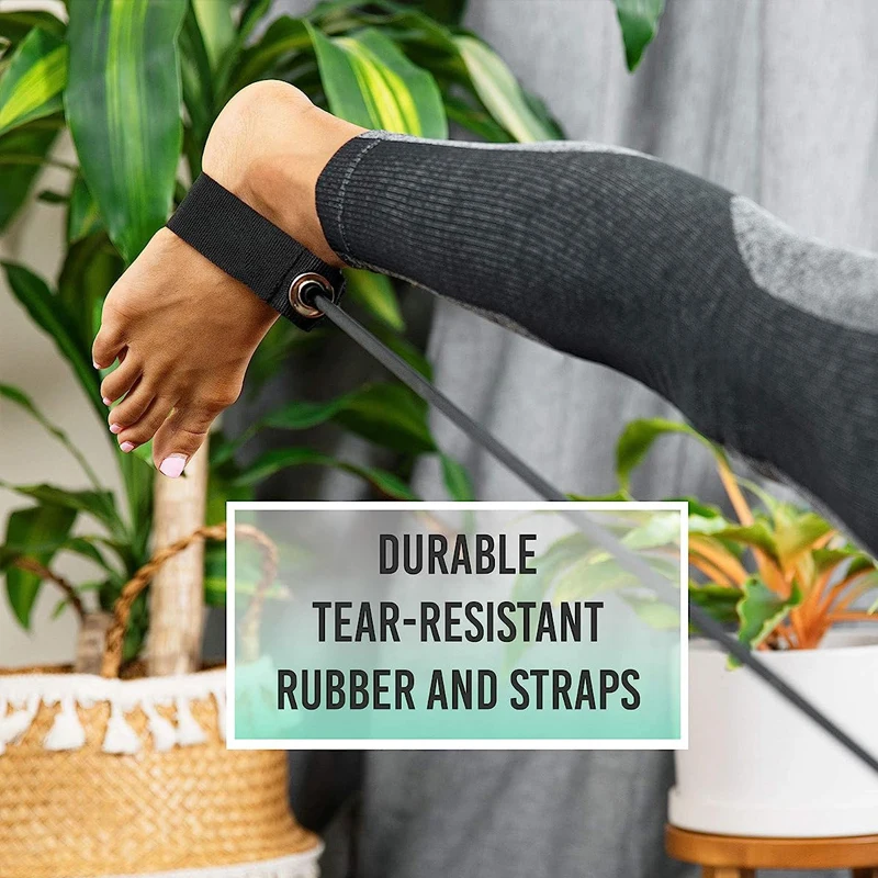 Combinaison de barre de Pilates multifonctionnelle, barre de Fitness, Yoga, Expansion de la poitrine, corde de Tension, entraîneur arrière, corde élastique, ceinture d\'étirement