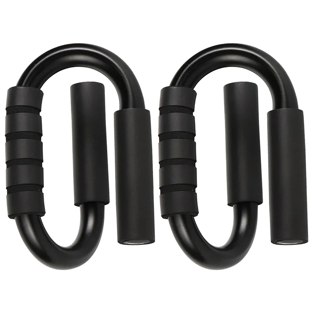 Support de push up de type S, poignée en mousse antidérapante, tuyau en acier épais, équipement de fitness domestique, équipement d\'entraînement musculaire pectoral Support de push up de type S, poignée en mousse antidérapante, tuyau en acier épais, équipement de fitness domestique, équipement d\'entraînement musculaire pectoral