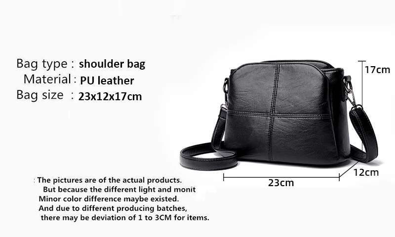 Sac à bandoulière Vintage en cuir PU souple pour femmes, carré de couleur unie, pour femmes d'âge moyen, nouveaux grands sacs messager pour dames