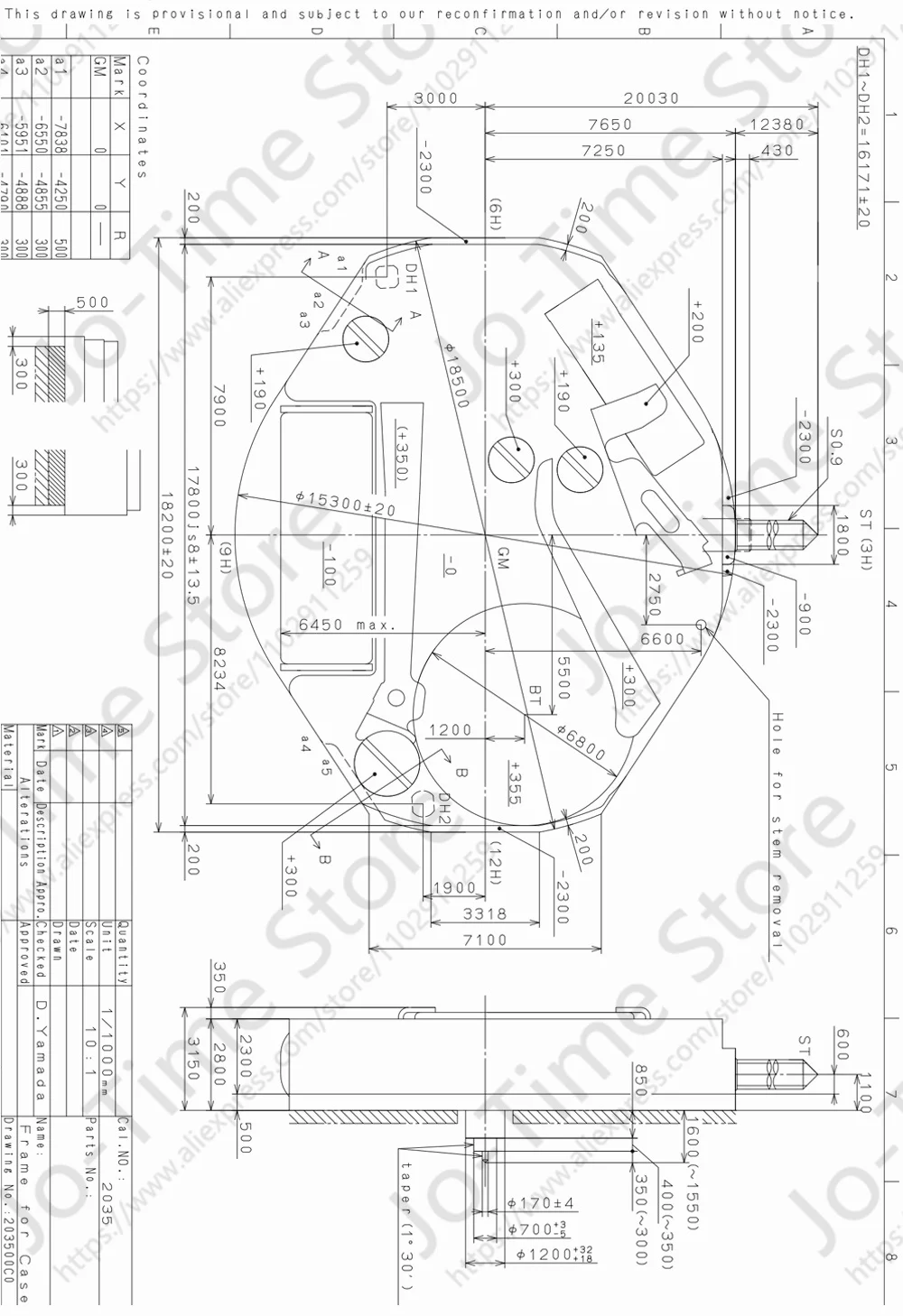 Miyota Super 2035 mouvement à Quartz doré 3 aiguilles accessoire de haute qualité boîtier en argent pièce d\'origine pour la réparation de montres