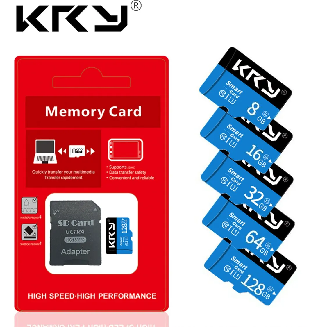 Carte mémoire micro SD pour téléphone, carte SD, carte Flash TF, classe 10, 128 Go, 32 Go, 64 Go, 128 Go