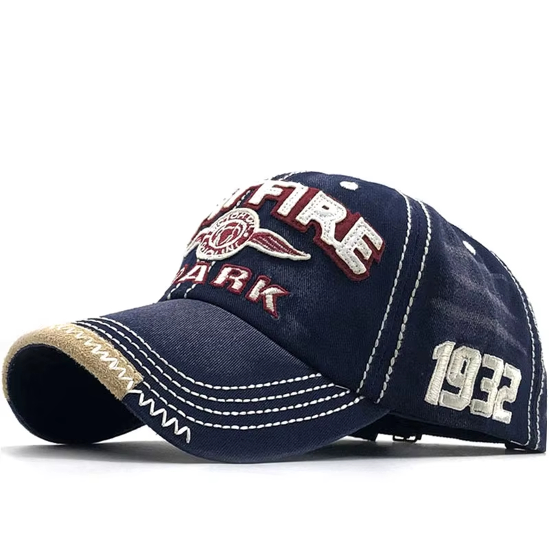 Casquette Baseball Homme Brodée Denim SpitFire Spark 1932 Qualité Coton Sport