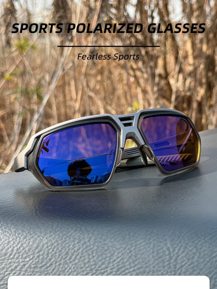 Lunettes de pêche d\'extérieur OKUMA 2026, nouvelle collection, polarisées UV400 pour la détection des poissons, idéales pour le cyclisme, la randonnée et l\'alpinisme.