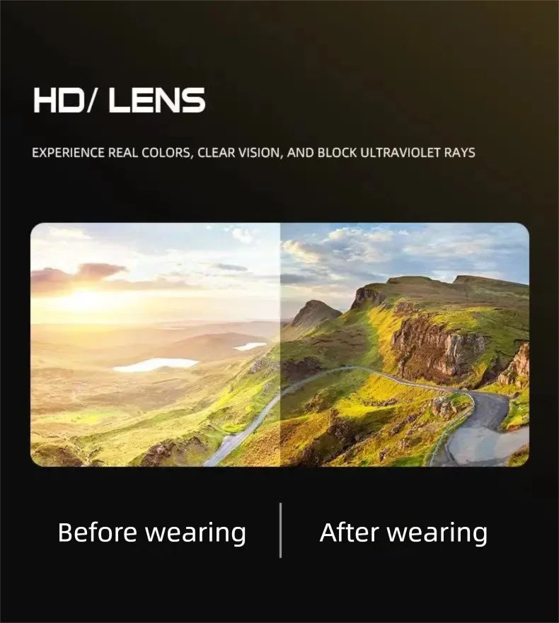 Lunettes de pêche d\'extérieur OKUMA 2026, nouvelle collection, polarisées UV400 pour la détection des poissons, idéales pour le cyclisme, la randonnée et l\'alpinisme.