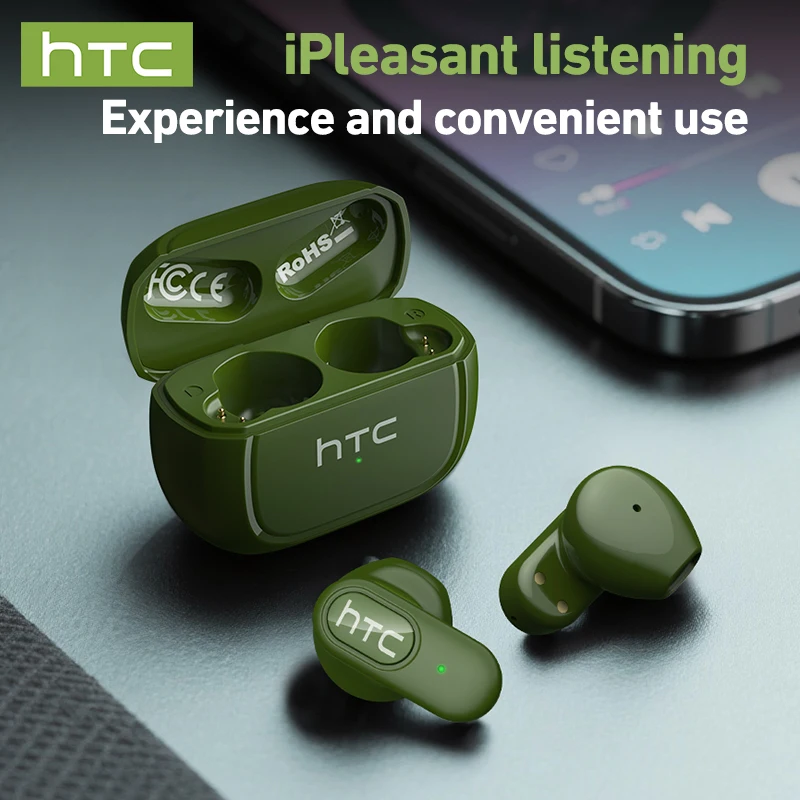 Casque Audio Ecouteurs HTC NE51 Bluetooth Oreillettes Traduction Automatique IA – Image 5