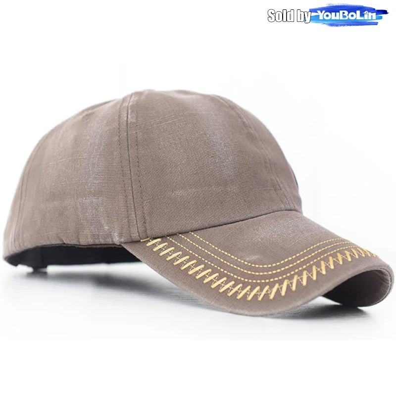 Casquette Baseball Homme Brodée Classic Délavée Rétro Eté Hiver Effet 3D Sport – Image 5