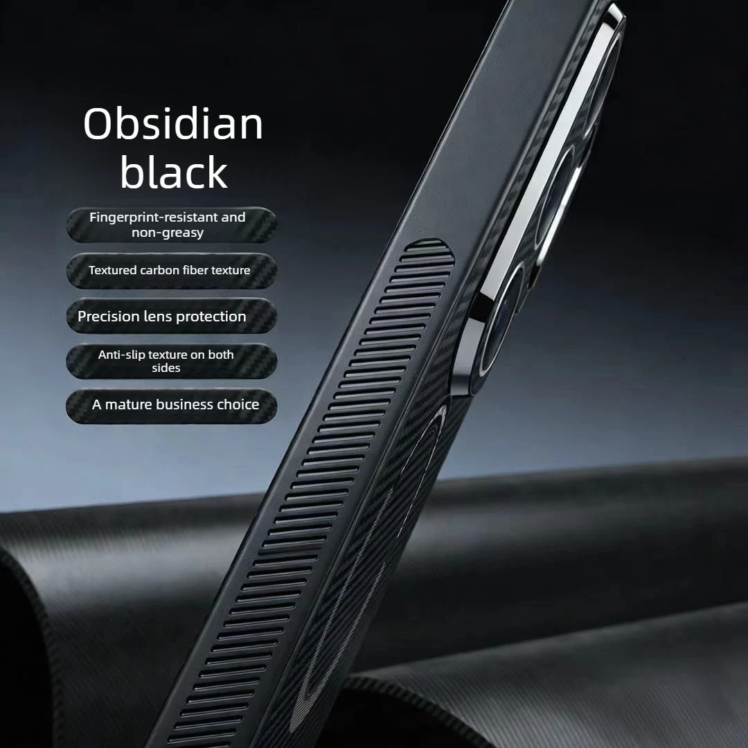 Coque Samsung Galaxy S26 S25 S24 Plus Ultra FE Fibre de Carbone Antichoc Robuste – Image 3