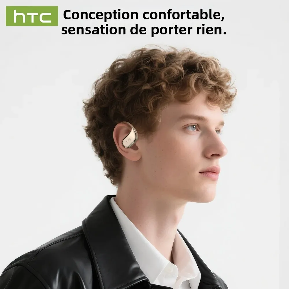 Casque Audio Ecouteurs HTC NE39 Traducteur Automatique Bluetooth OWS Anti Bruit – Image 9