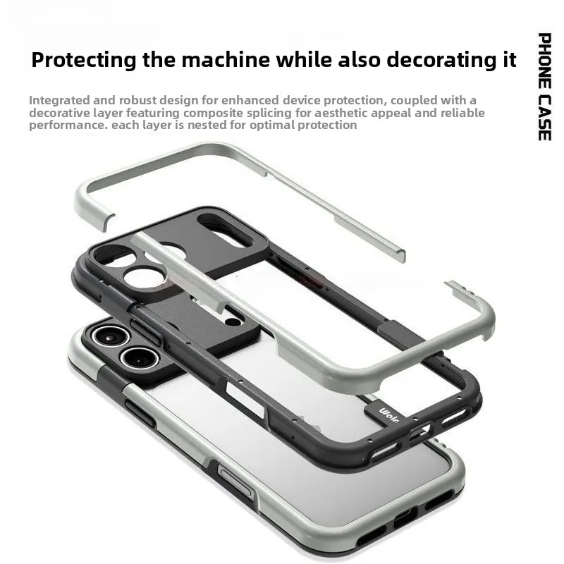 Coque Housse iPhone 17 16 15 14 13 Pro Max Plus Air Bumper Frame Lens Protector – Image 5