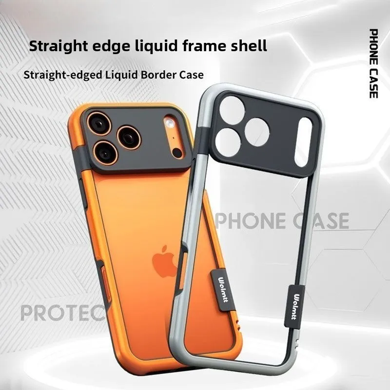 Coque Housse iPhone 17 16 15 14 13 Pro Max Plus Air Bumper Frame Lens Protector – Image 3