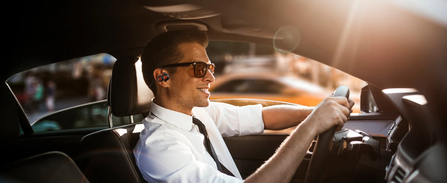 Écouteurs de Sport à oreille ouverte, sans fil, à Conduction d\'air, avec micro, résistant à l\'eau IPX6, batterie de 10 heures, Bluetooth 5.3 Écouteurs de Sport à oreille ouverte, sans fil, à Conduction d\'air, avec micro, résistant à l\'eau IPX6, batterie de 10 heures, Bluetooth 5.3